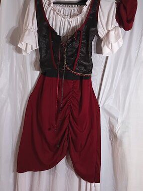 Costume Women's Milk Maid Dress Size Medium to Large